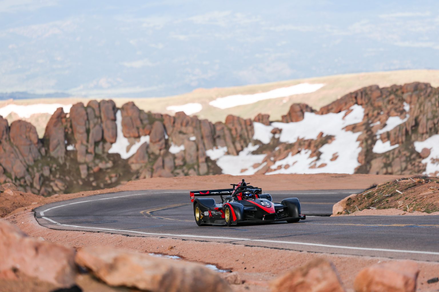 Wolf GB08 F1 Extreme at Devil's Playground section