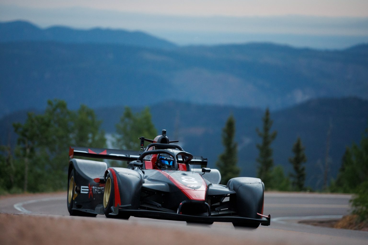 Henry Hill's Wolf GB08 F1 Extreme sponsored race car